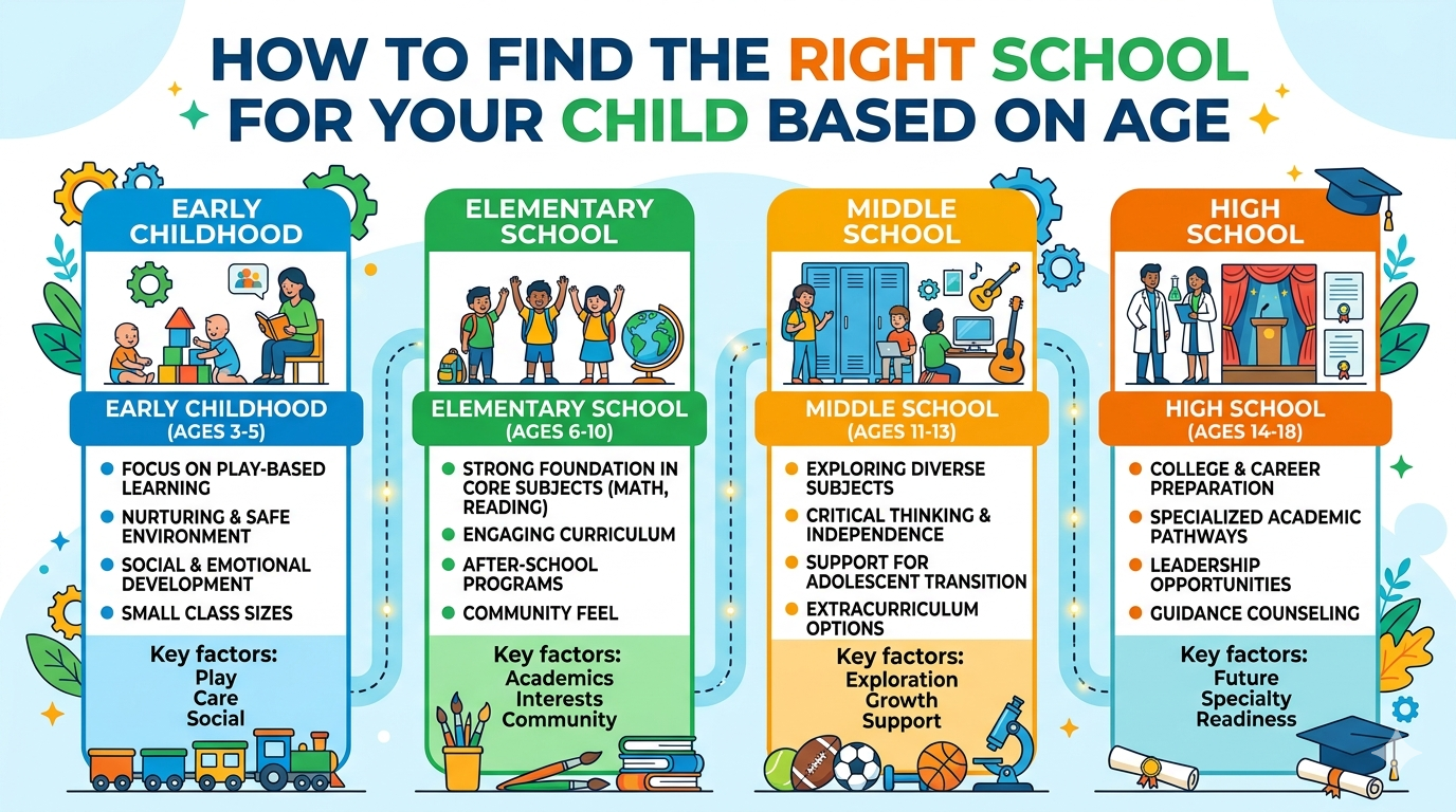 How to Choose the Right School by Age in UAE